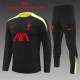 Liverpool Kids Black Player 1:1 Quality Training Jersey 24/25