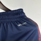 Team USA Sapphire Blue1:1 Quality NBA Shorts Pants 24/25