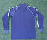 Real Madrid Away Purple Long Sleeve Fans 1:1 Retro Soccer Jersey 1984/1985