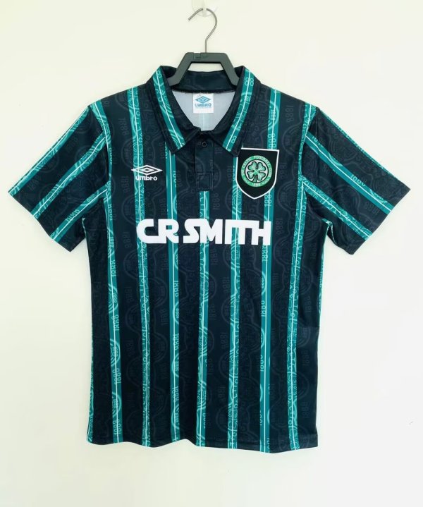 Celtic Away Fans 1:1 Quality Retro Soccer Jersey 1992/1993