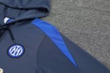 Inter Milan Hooded Long Sleeved  1:1 Training suit 24/25