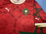 Morocco Special Edition Red Fans 1:1 Quality Soccer Jersey 24/25