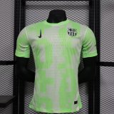 24/25 Barcelona  Third Green  PLayer 1:1 Quality Soccer Jersey（空白版）