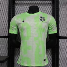 Barcelona  Third Green  PLayer 1:1 Quality Soccer Jersey 24/25（空白版）