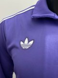 Real Madrid Purple Jacket Tracksuit Retro Player 1:1 Quality 25/26