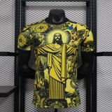 Brazil   Special  Edition  Yellow  Player  1:1 Quality Soccer Jersey 24/25