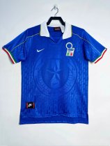 1995 Italy Home Blue Fans Retro 1:1 Quality Soccer Jersey