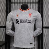 Liverpool  Third Long Sleeve Player 1:1 Quality Soccer Jersey 24/25