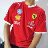 F1 racing suit T-shirt  Ferrari  shirt 1:1 Quality F1 Jerseys 2025