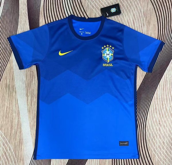 Brazil Away Fans 1:1 Retro Soccer Jersey 20/21