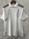 F1 Mercedes POLO  Short Sleeve Racing Suit 1:1 Quality F1 Jerseys 2025