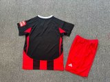 Fulham Away Kids Kits 1:1 Quality Soccer Jersey 24/25