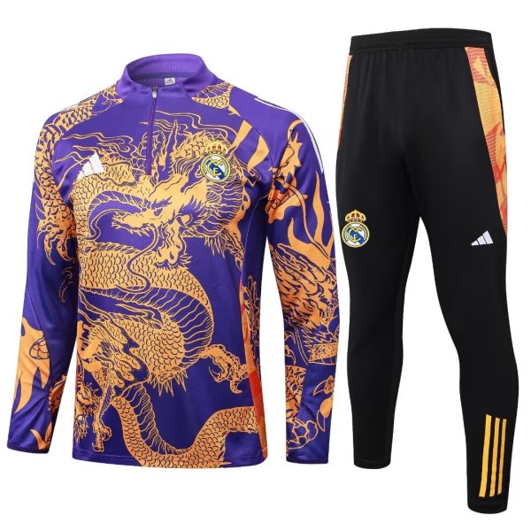 Real Madrid  Training  Purple 1:1 Quality Training Jersey 24/25