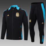 Argentina Black Jacket Tracksuit 1:1 Quality 24/25