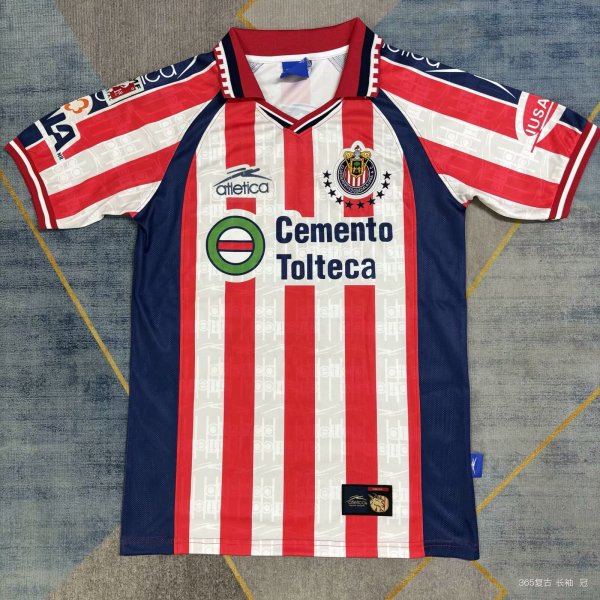Chivas Home 1:1 Quality Retro Soccer Jersey 1999/2000