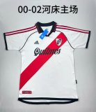 River Plate Home white Fans 1:1 Retro Quality Soccer Jersey 2000/2002