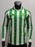 Real Betis Home Long Sleeve Fans Retro style1:1 Quality Soccer Jersey 1995/1997