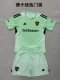 Boca Green goalkeeper Kids 1:1 Quality Soccer Jersey 25/26
