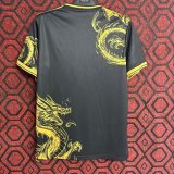 Real Madrid Black Golden Dragon Fans 1:1 Quality Soccer Jersey 24/25
