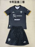 Cagliari Third  Kids 1:1 Quality Soccer Jersey 24/25