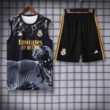 Real Madrid  Black 1:1 Quality Training Vest（A-Set）24/25