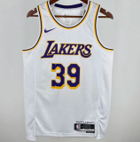 Lakers HOWARD #39 White 1:1 Quality NBA Jersey 24/25