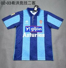 Sporting de Gijon Third  Fans Retro  1:1 Quality Soccer Jersey 2002/2003