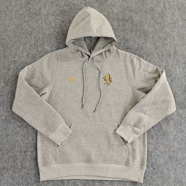 24/25 Juventus Gery Hoody Grey 1:1 Quality