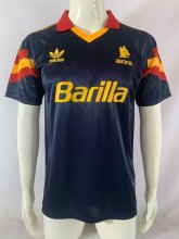 Roma Third Fans Retro 1:1 Quality  Soccer Jersey 1991/1992