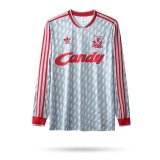 Liverpool Home Long sleeve Retro 1:1 Quality Soccer Jersey 1989/1991