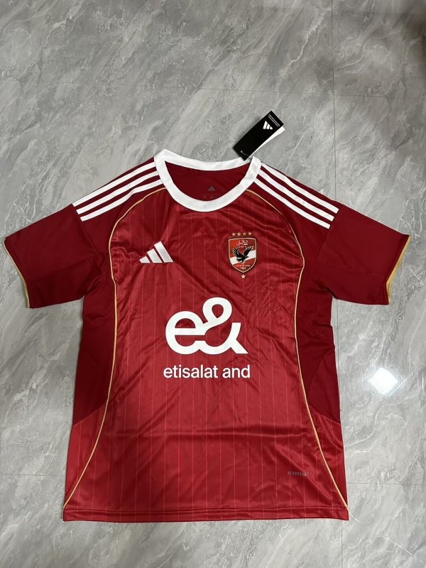 Egypt Home Red Fans 1:1 Quality Soccer Jersey 25/26
