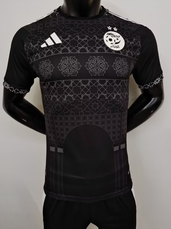 Algeria Black Player 1:1 Quality Soccer Jersey 24/25