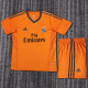 Real Madrid Third Orange Kids Retro 1:1 Quality  Soccer Jersey 2013/2014