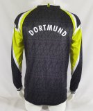 Dortmund Away Black Long Sleeve Fans Retro 1:1 Quality Soccer Jersey 1995/1996