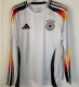Germany Home Fans Long Sleeve 1::1 Quality  Soccer Jersey 24/25