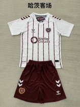 Heart of Midlothian  Away Kids KIits 1:1 Soccer Jersey 25/26