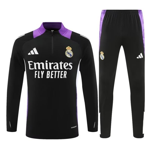 Real Madrid Training Black 1:1 Quality Training Jersey 24/25