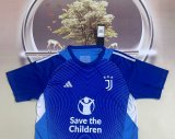 Juventus Goalkeeper Blue  Fans 1:1 Quality Soccer Jersey 25/26