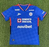 Cruz Azul Home fans 1:1 Quality Soccer Jersey 25/26