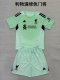 Liverpool Goalkeeper Green Kids Kits 1:1 Quality Soccer Jersey 25/26