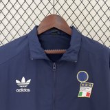 24/25 Italy Blue  Windbreaker