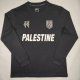 Palestine Black Anniversary Black Edition Fans Long sleeve 1:1 Quality Soccer Jersey 24/25