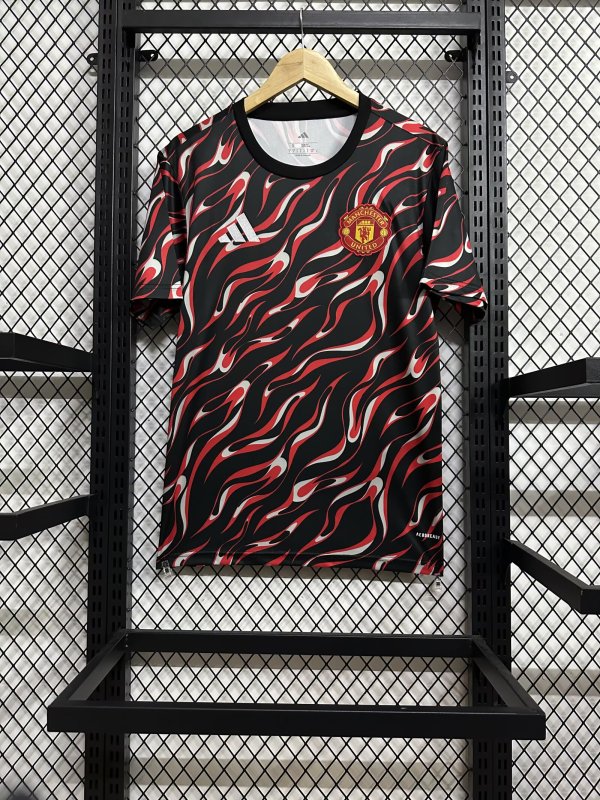 Manchester United Training Clothes Fans 1:1 Quality Soccer Jersey 25/26