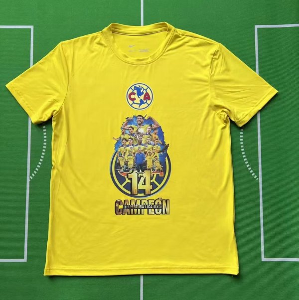 Club America Special Edition Yellow Fans 1:1 Quality Soccer Jersey 24/25