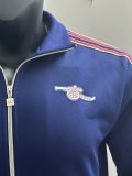 Arsenal Blue Jacket Tracksuit Retro Player 1:1 Quality 25/26