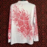 Japan Y 3 Red Flame Long Sleeves Fans 1:1 Quality Soccer Jersey 24/25
