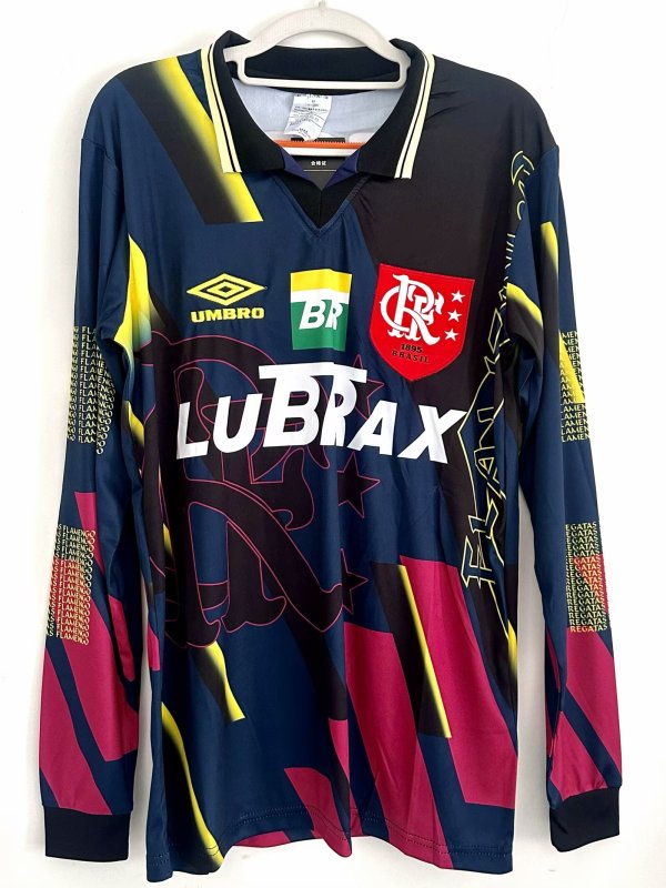 1997 Flamengo Goalkeeper Long sleeve 1:1 Quality Soccer Jersey