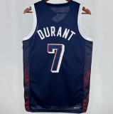 Team USA DURANT #7 Sapphire Blue 1:1 Quality  NBA Jerseys 2025