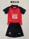 Stade Rennais Home Kids Kits 1:1 Quality Soccer Jersey 25/26