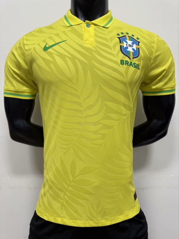 Brazil Special Edition Yellow Player 1:1 Quality Soccer Jersey 25/26